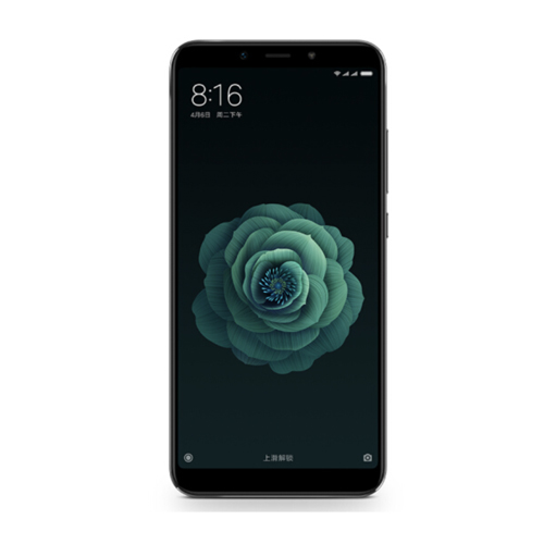 Xiaomi 6X has a 4GB+64GB obsidian black mobile unicom 4G mobile phone with dual sim CARDS and dual sim CARDS