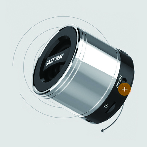 SAST speaker small amplifier A7 titanium black intelligent mini portable radio outdoor computer TV wireless subwoofer