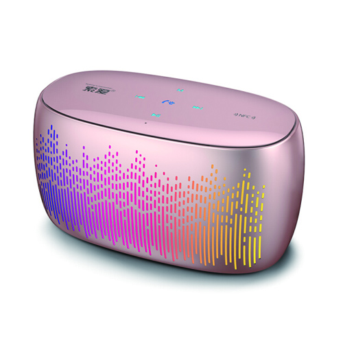 Soaiy s-52 speaker box dazzle colorful bedside lamp mobile phone portable plug-in card computer mini speaker