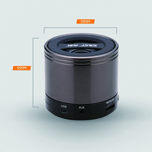 SAST speaker small amplifier A7 titanium black intelligent mini portable radio outdoor computer TV wireless subwoofer