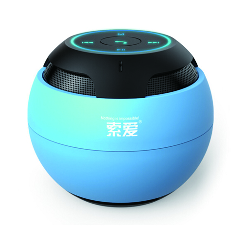 Soaiy s-35 speaker box wireless computer low-tone cannon audio mobile phone car player outdoor portable plug-in card mini audio pearl white