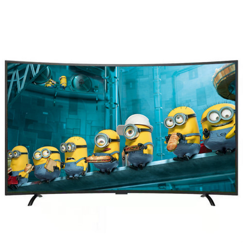 75'' inch 4k curved screen monitor led smart wifi Television TV
