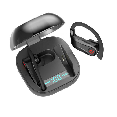 Sports headphones wireless tws earbuds earhook HBQ fone de ouvido ear hook running bass 5.0 Q62
